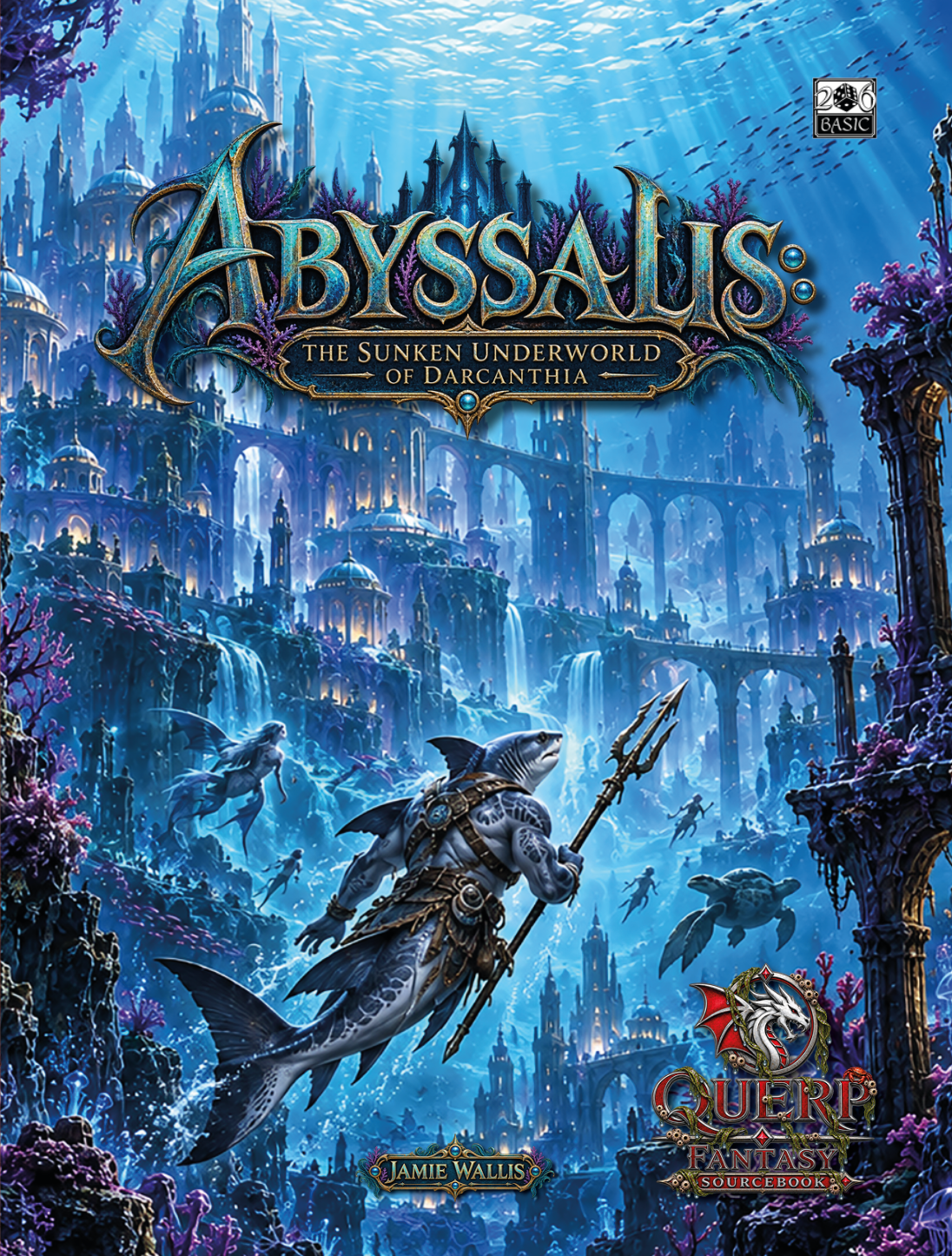 Abyssalis: The Sunken Underworld of Darcanthia sourcebook cover