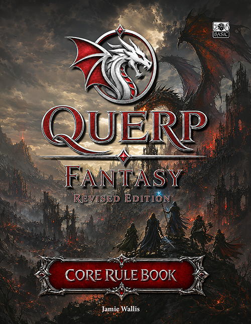 QUERP Fantasy Revised Edition Core Rule Book cover