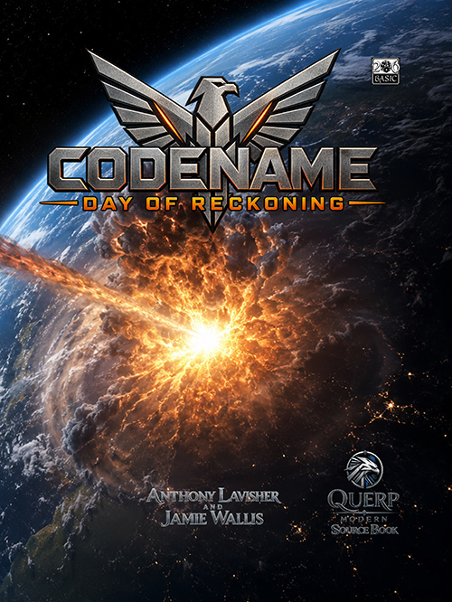 CoN.D.O.R. Codename Day of Reckoning sourcebook cover