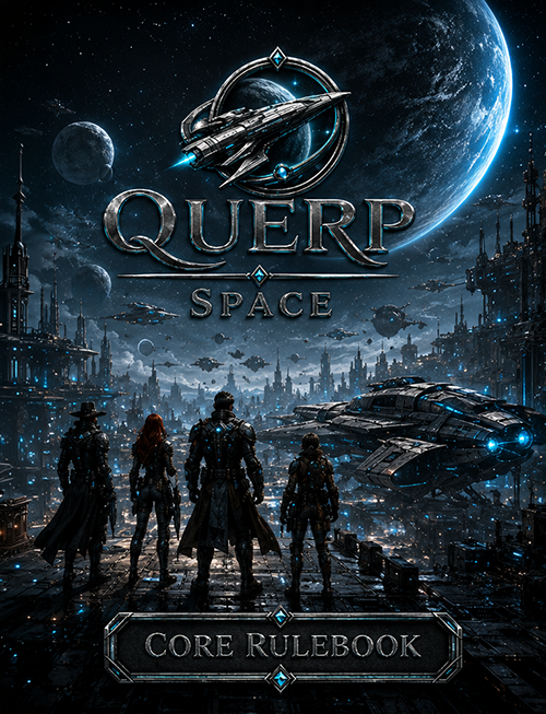 QUERP Space Core Rulebook cover
